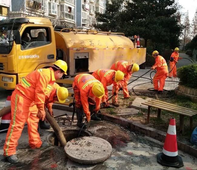 冯坡镇市政管道清淤